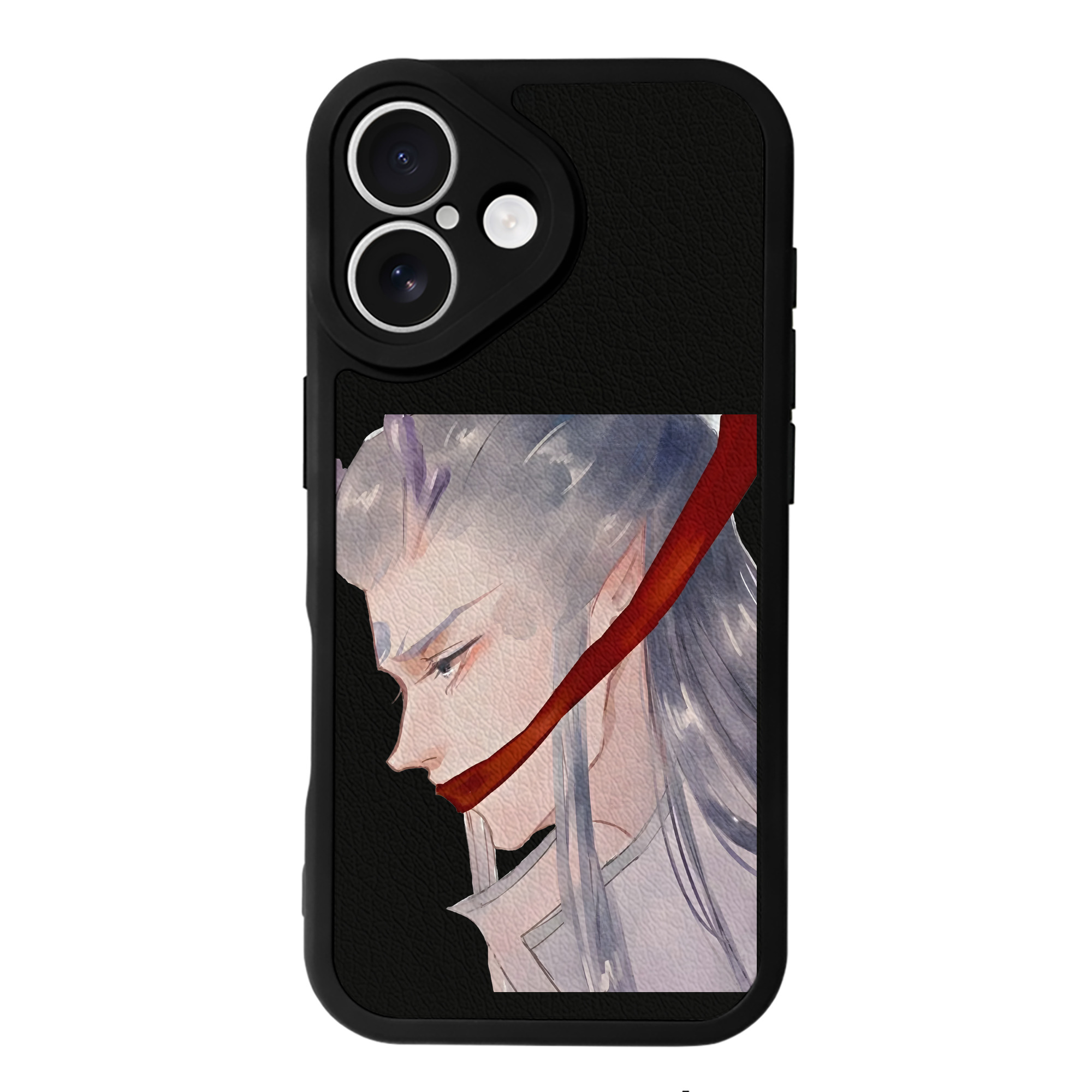 （画像用） Ne Zha 2 ナタ 魔童の大暴れ 【iPhone 16シリーズ対応】シリコンスマホケース（レザー調） 材質：シリコン